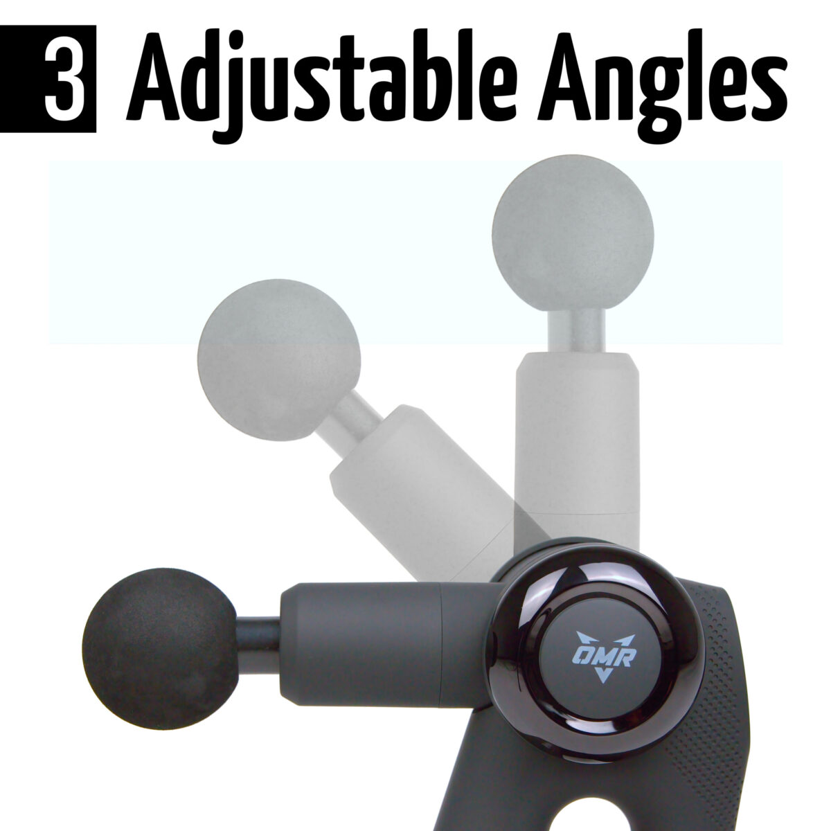 3 Adjustable Angles Massage Gun Elite