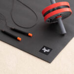 home gym with Large Exercise Mat
