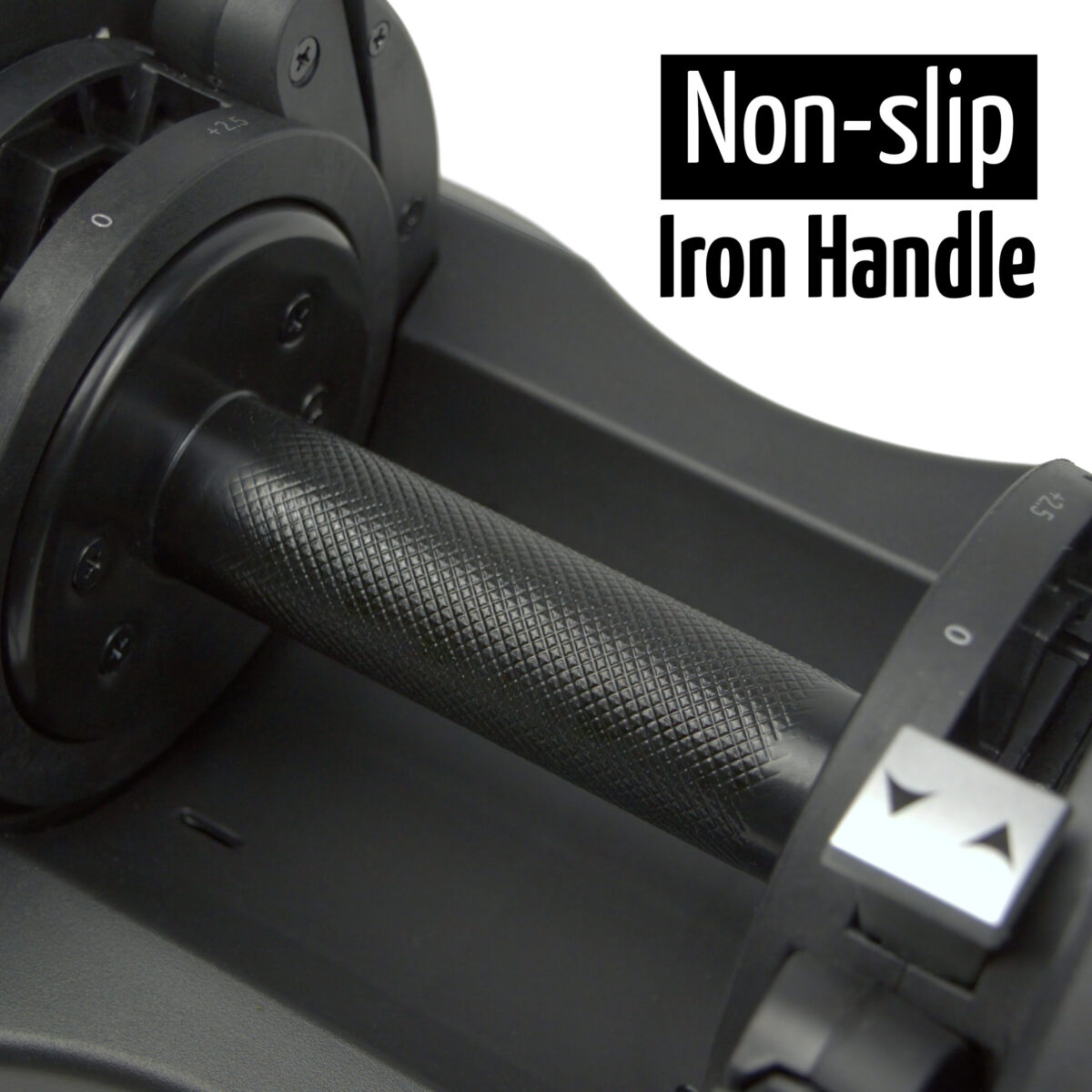 Non Slip Iron Handle Adjustable Dumbbell